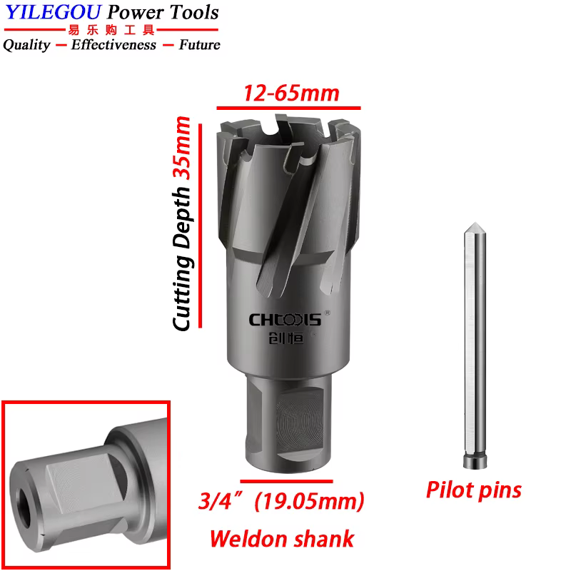 35mm 50mm 75mm 100mm carbure outil annulaire. Diamètre 12--65mm carbure foret. Foret creux 22x50mm. 