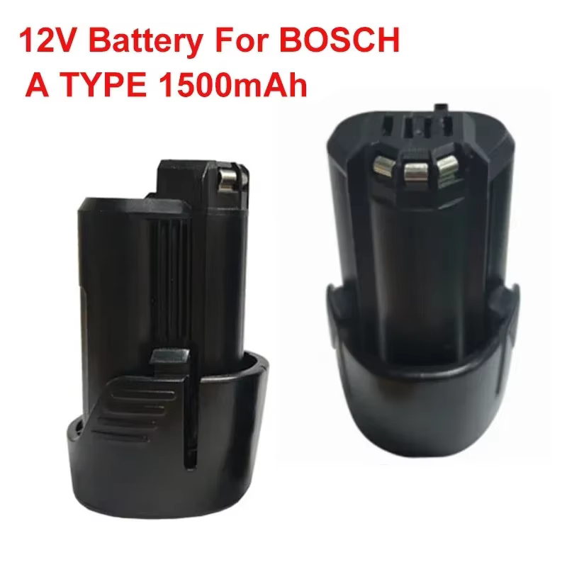 Batterie 10.8V 12V 1500mAh 18650 pour perceuse électrique BOSCH, tournevis électrique sans fil, poli