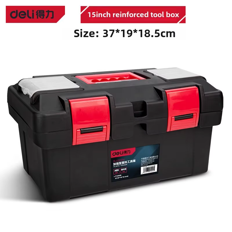 Boîte à outils de 15/18 pouces, rangement multifonction, boîte à outils Portable, organisateur avec 
