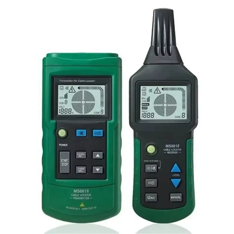 MS6818 testeur de câbles professionnel 30-400V AC/DC localisateur de tuyaux métalliques mur souterra