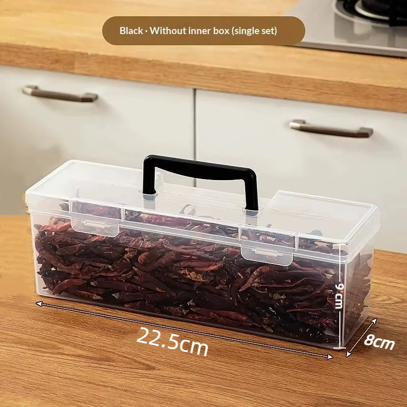 Boîte de rangement pour outils, organisateur d'outils transparent multi-compartiments, boîte de tri