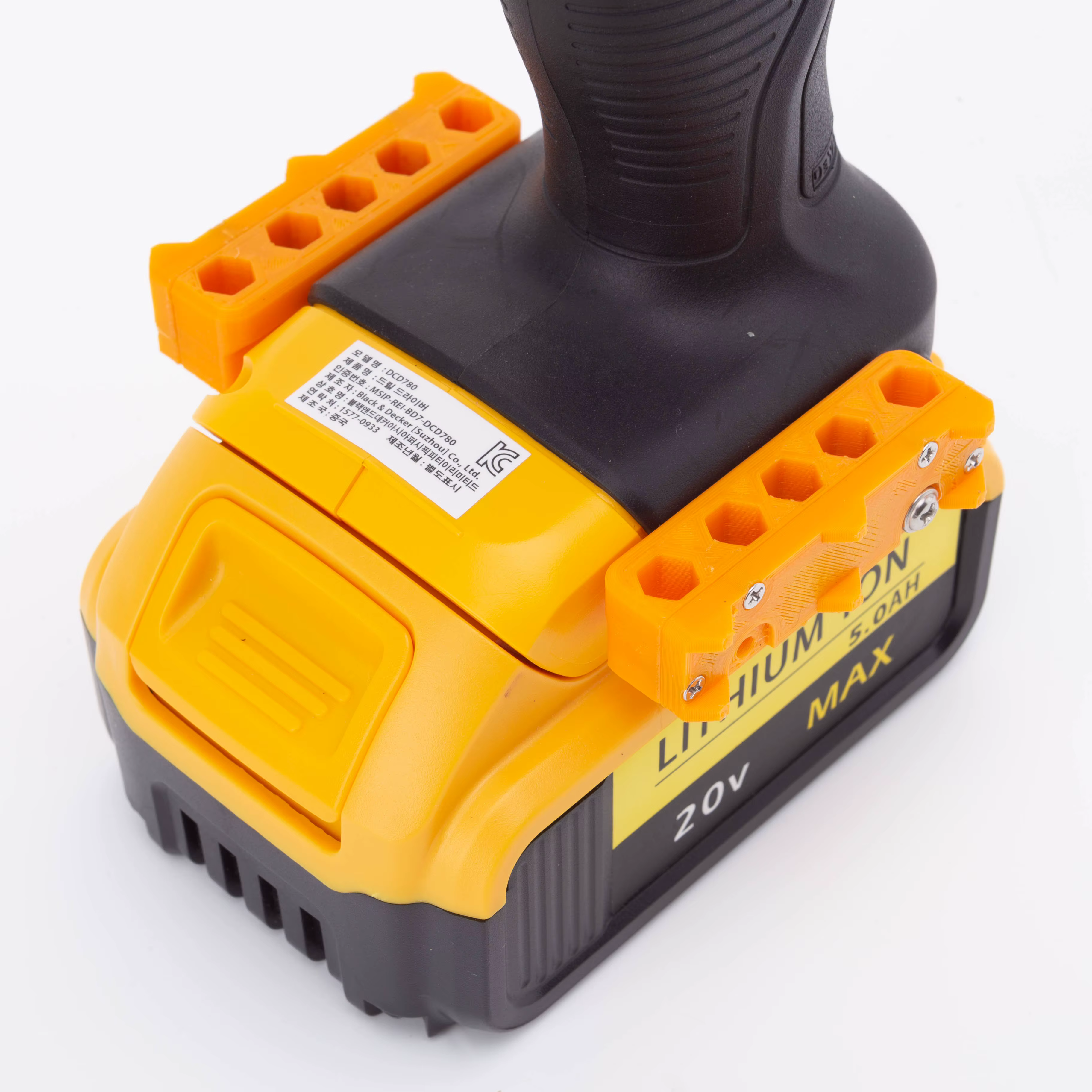 Porte-embout magnétique, organisateur de foret, jeu de vis à 5 points pour outils électriques DeWalt