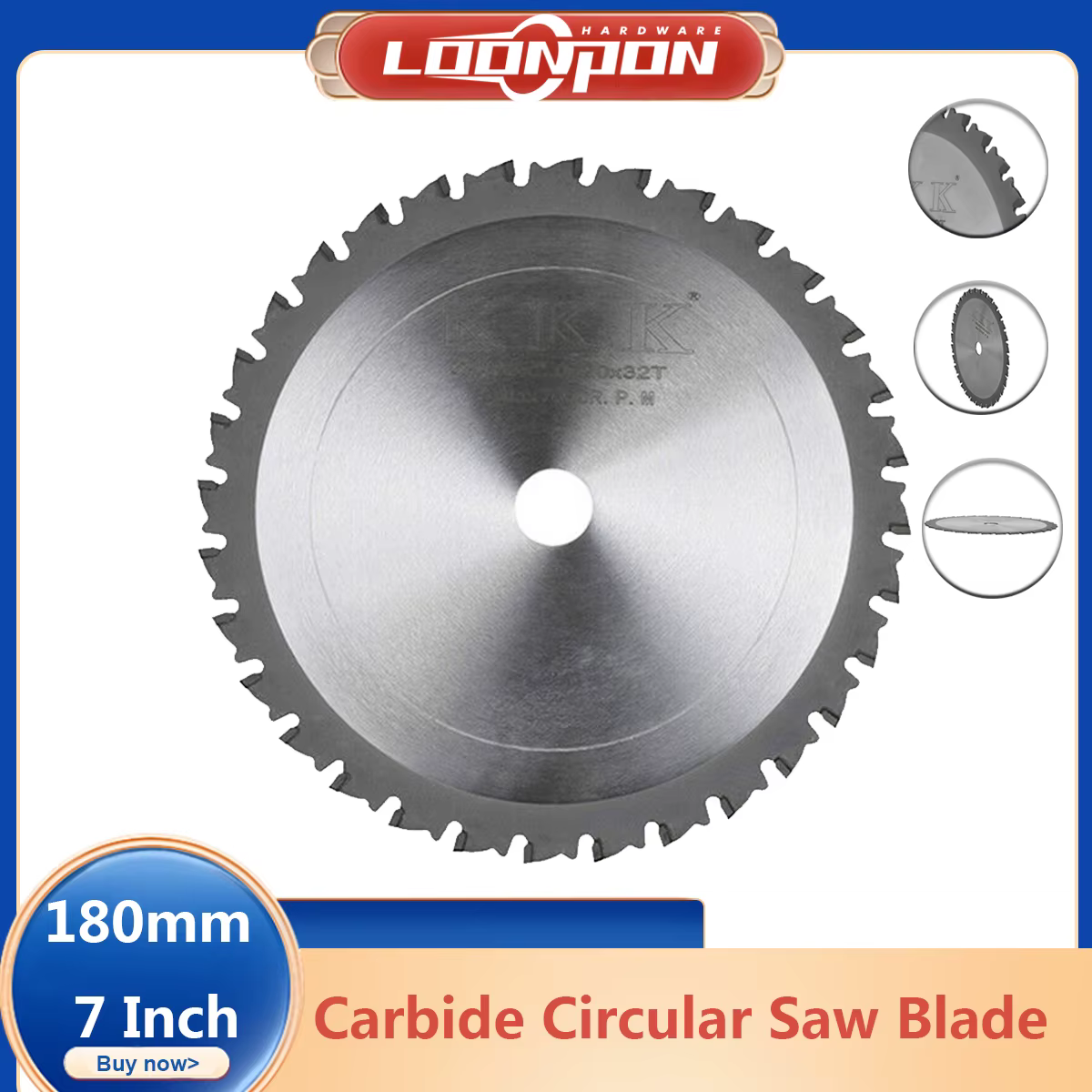 Lame de scie circulaire de 185 mm, disques ronds, lame de scie circulaire pour fer et acier ordinair