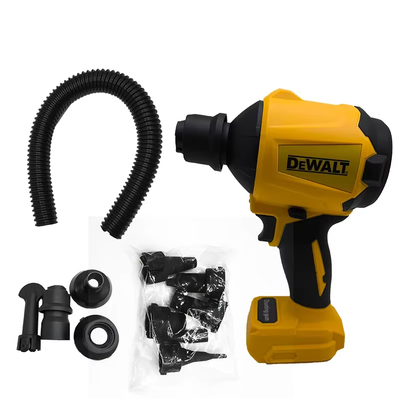 Souffleur d'air sans fil Dewalt sans balais avec buse, pistolet multifonction pour dépoussiérage et 