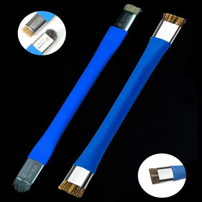 SUNSHINE SS-022B brosse sûre antistatique carte mère PCB brosse de nettoyage pour téléphone portable
