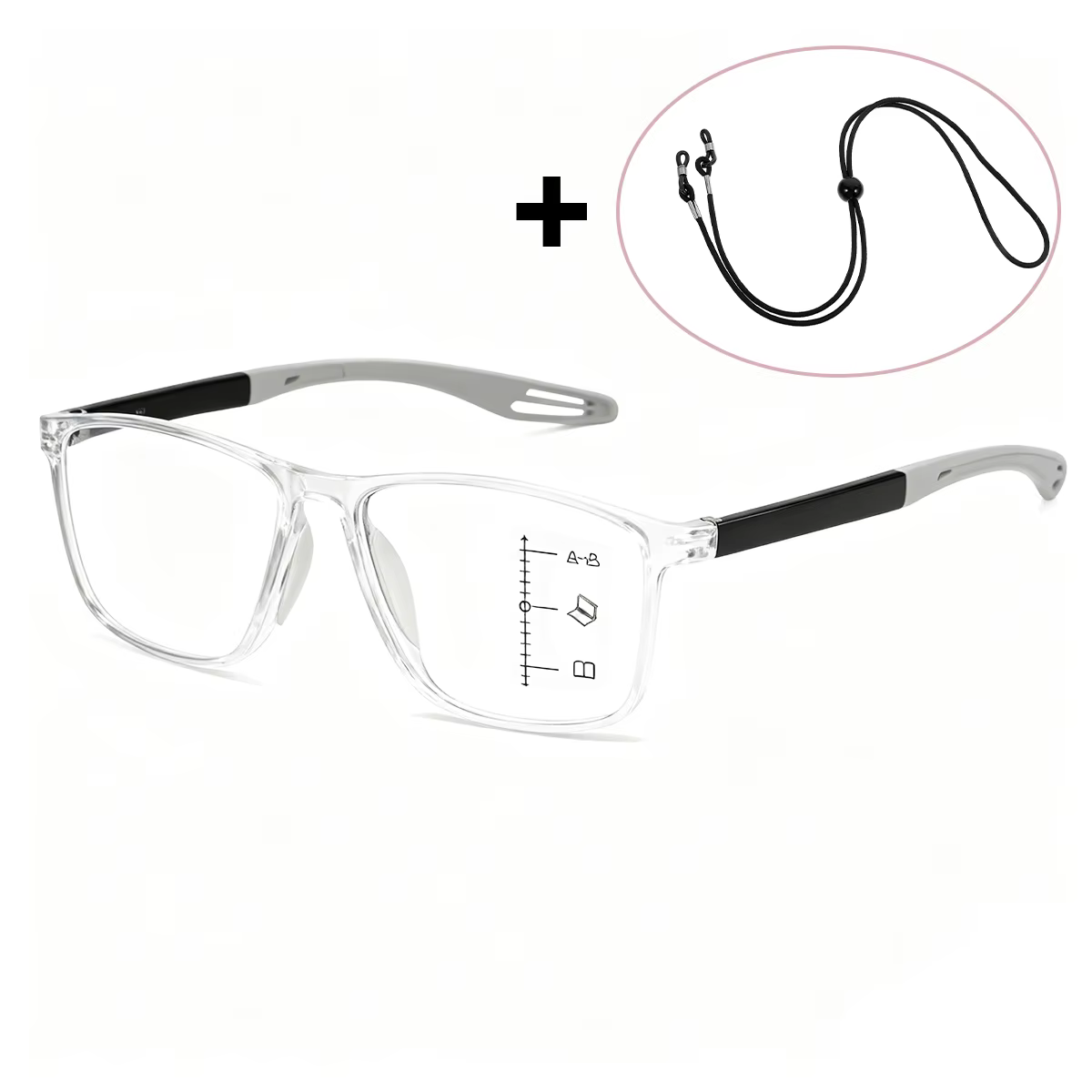 Lunettes de lecture progressives multifocales souples TR90 anti-lumière bleue, pour vision de près e