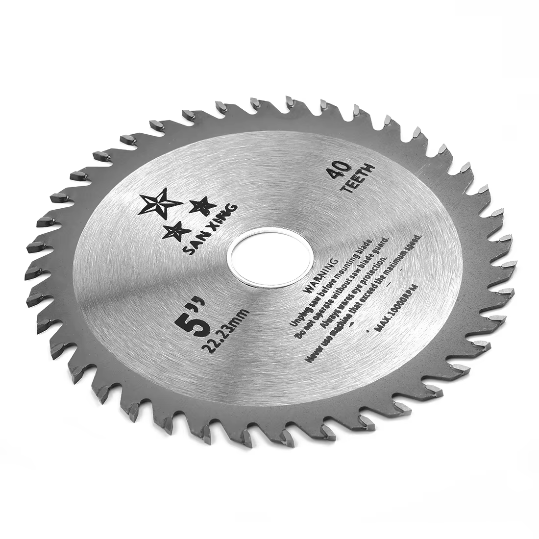 Lame de Scie Circulaire, Disque de Coupe du Bois, Alésage, Calcul, Travail, Roue, 5 Pouces, 125mm, 4