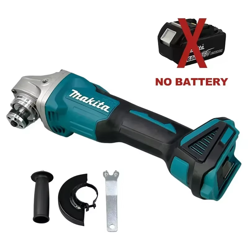 Makita DGA404 125mm/100mm meuleuse d'angle électrique au Lithium sans brosse Machine de découpe Rech