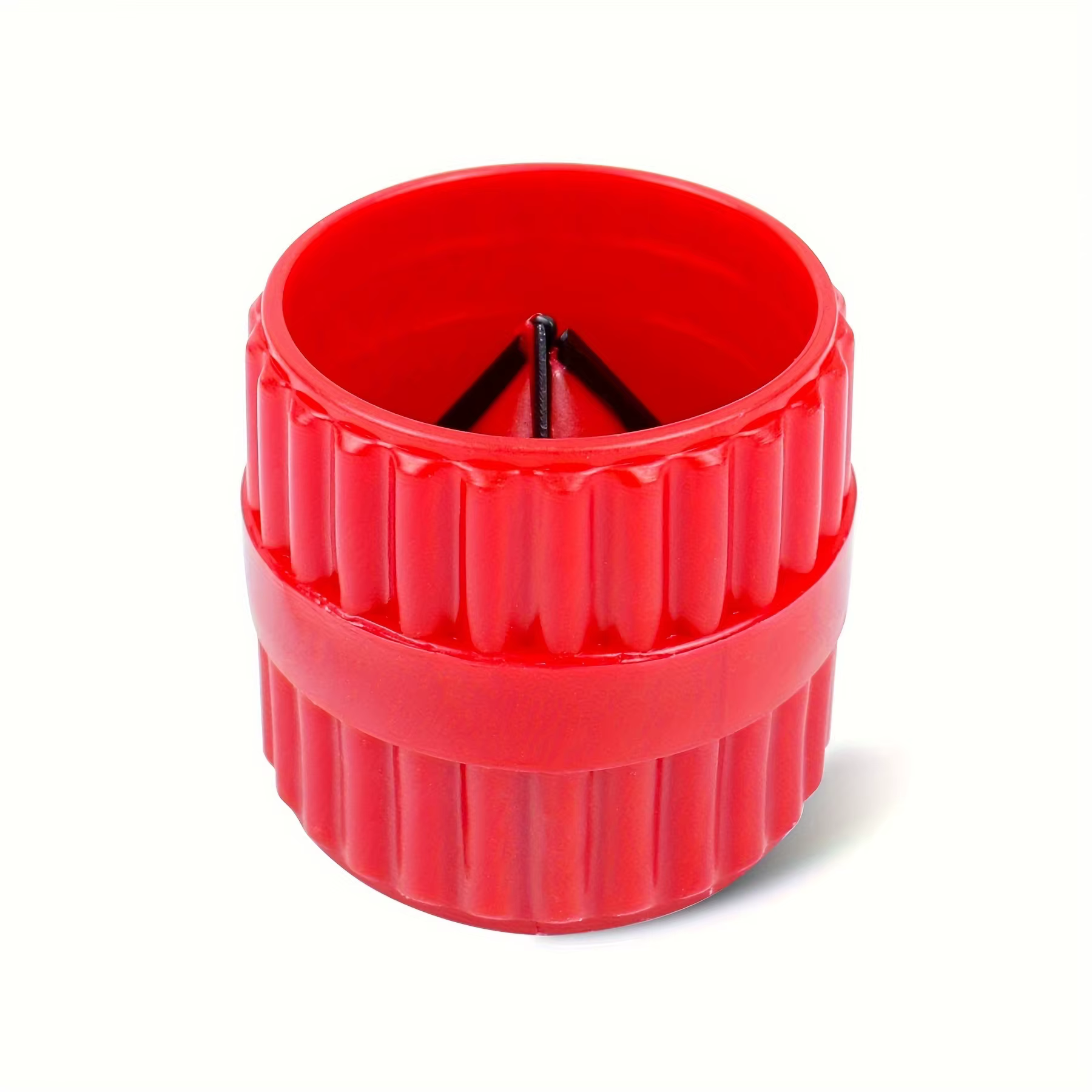 Alésoir à débavurer les tuyaux, alésoir intérieur-extérieur rouge, outil de chanfreinage pour tubes 