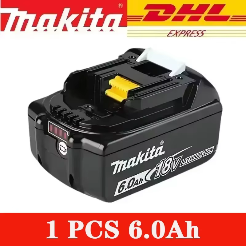 Makita 100% Original DDF487 Perceuse-visseuse sans fil 18V, visseuse à percussion électrique sans ba