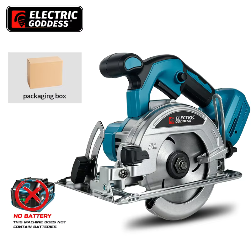 Scie circulaire électrique sans fil 150 mm (5 pouces) réglable, pour batterie Makita 18V