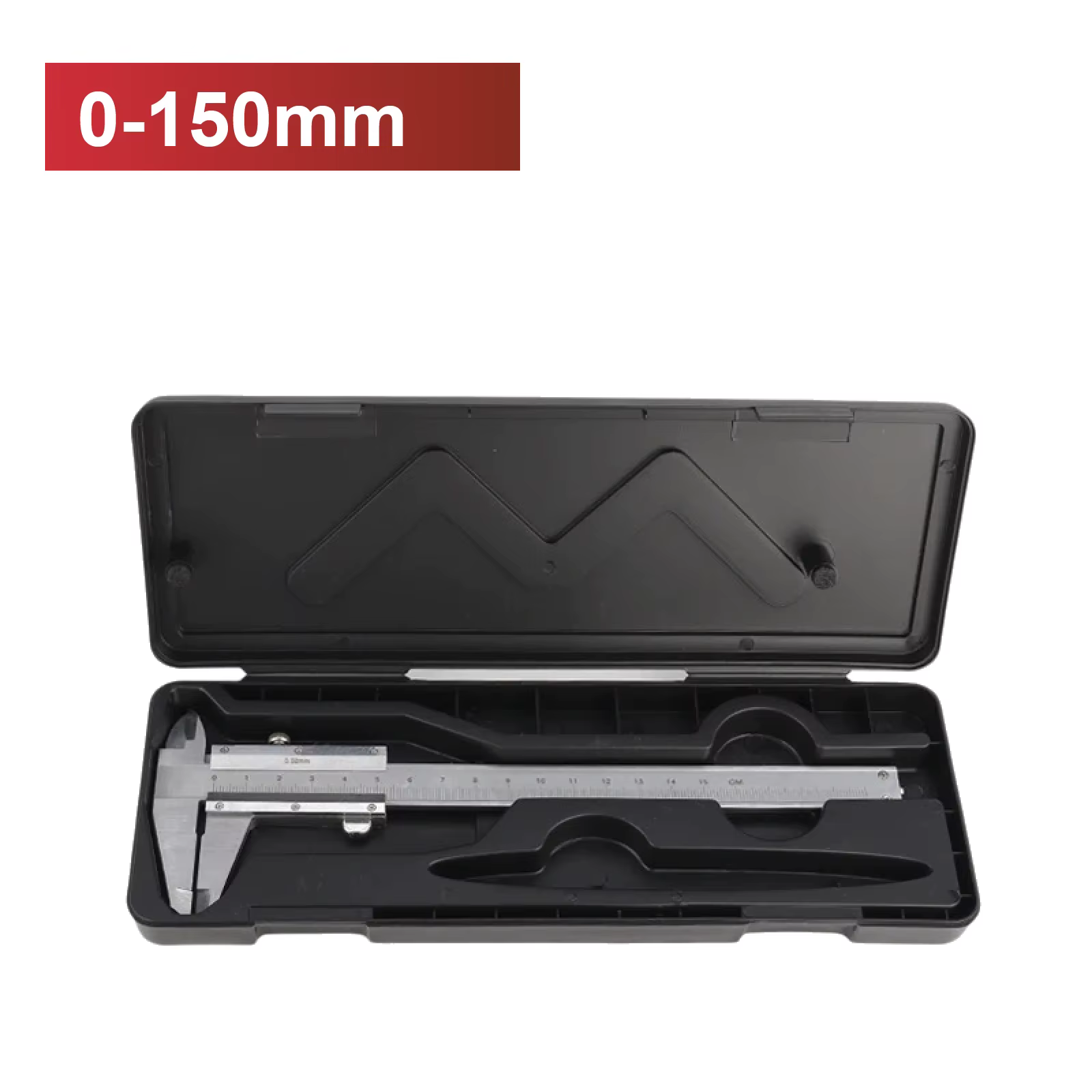 Pied à Coulisse Vernier 0-300mm Précision 0.02mm Acier Carbone Outil de Mesure Manuel Qualité Indust