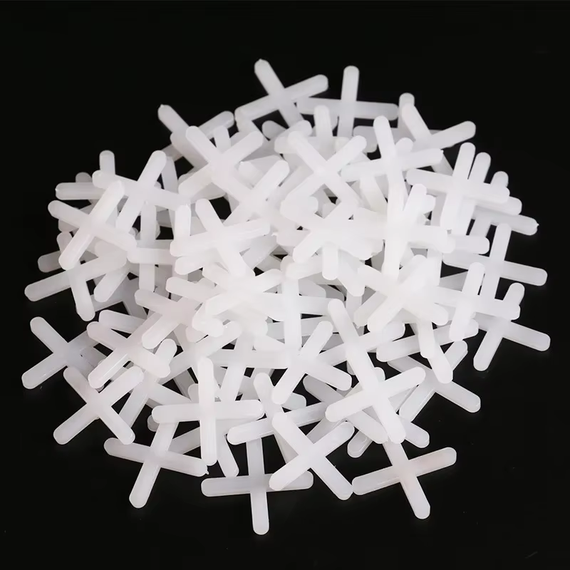 100-300 pièces 1/1.5/2/2.5/3/4/5/8/10mm système de nivellement de carreaux de céramique croisés en p