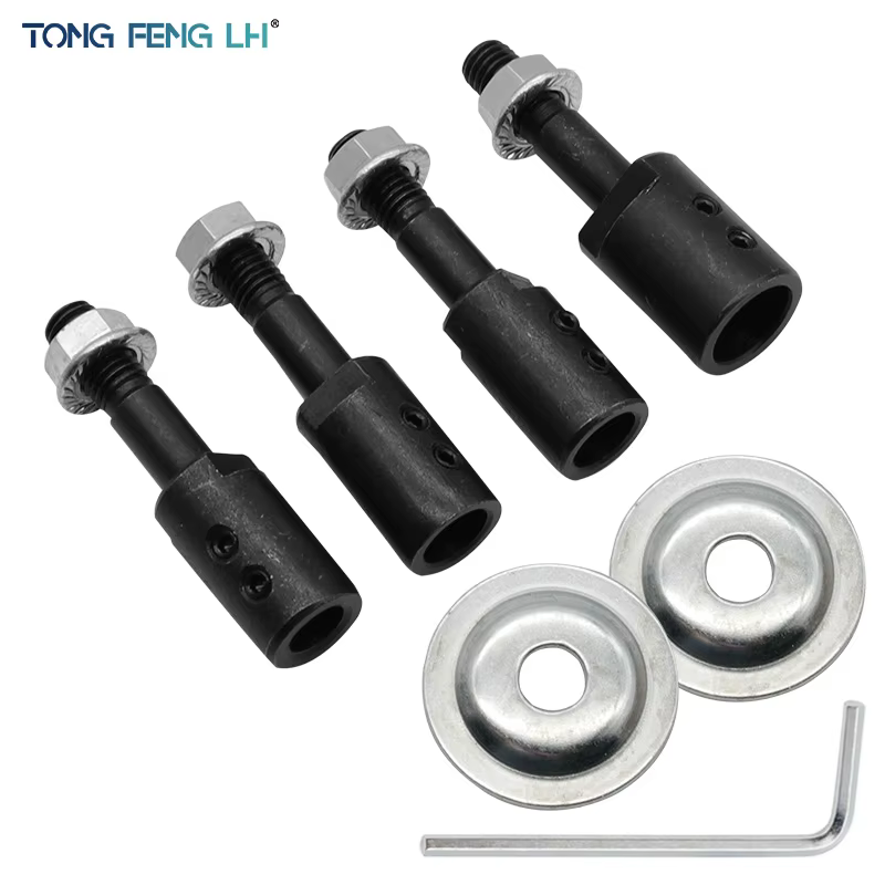 Adaptateur de broche de 10mm pour le meulage et le polissage, meuleuse d'établi de moteur d'arbre de