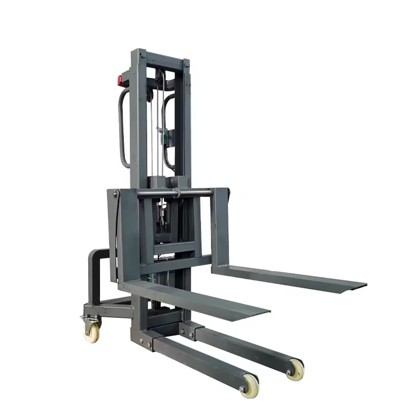 Chariot élévateur électrique portable et compact de 300 kg, 1,2 m - 1,6 m, réglable, avec télécomman