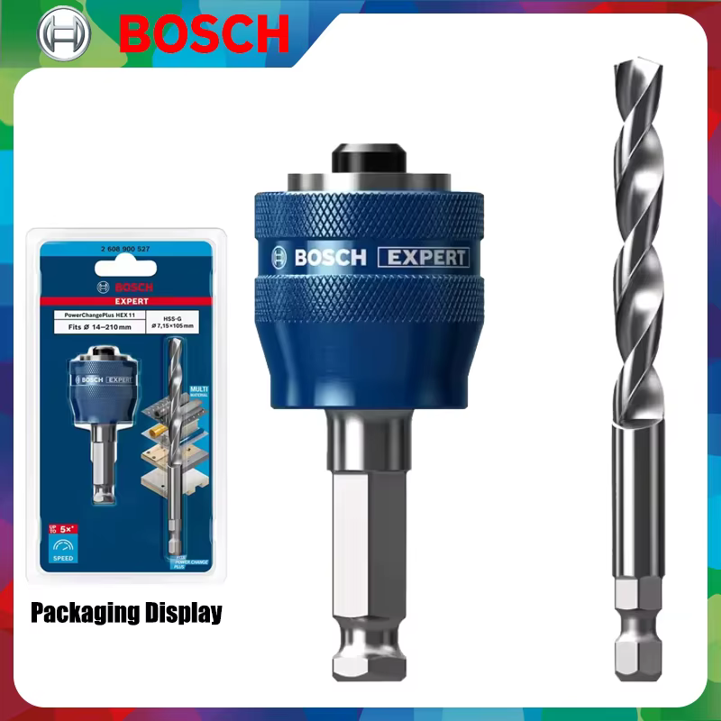 BOSCH 2608901966 Expert Change Plus HSS foret système de scie cloche adaptateur perceuses accessoire