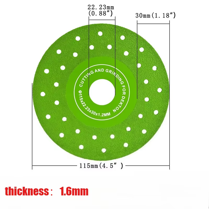 Disque de meulage disque de coupe 1/3/5/10 pièces disque de coupe en céramique pour carrelage en aci