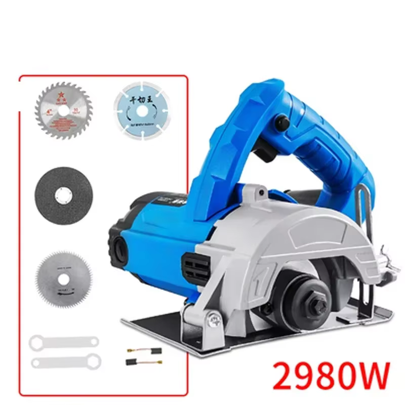 Machine de découpe électrique 1900W, scie coupée 220v, outils électriques 13000 tr/min 0-45 °   Coup