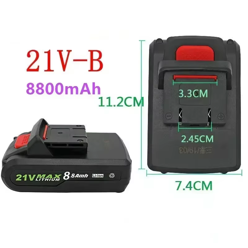 Nouvelle batterie 21V 36V 9.8Ah pour perceuse électrique, batterie lithium rechargeable, tournevis é