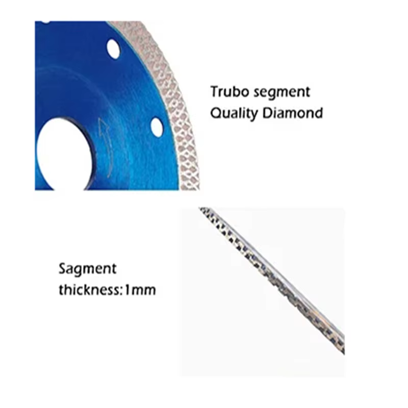 Lame de scie diamantée pour carreaux de porcelaine, céramique, granit, marbre, outils électriques, l