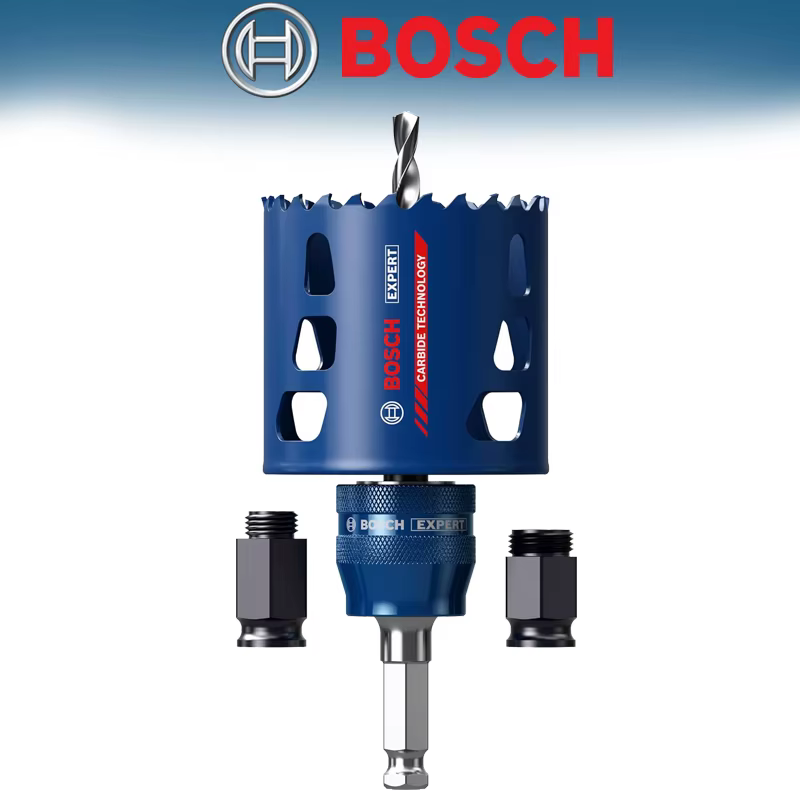 BOSCH 2608901910 EXPERT Multi Material PC Plus Ensemble de démarreur de scie cloche pour le bois, le