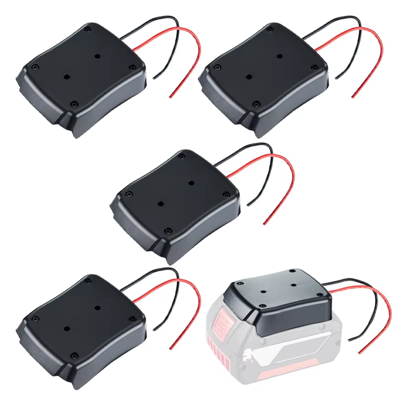 1/2/5 pièces adaptateur de batterie pour batterie Li-ion Bosch 18V, adaptateur de roues motrices con