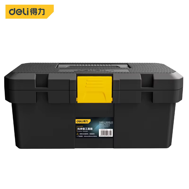 Boîte à Outils Domestique à Double Couche de 12/15/18 Pouces, Mallette Multifonction de Rangement d'