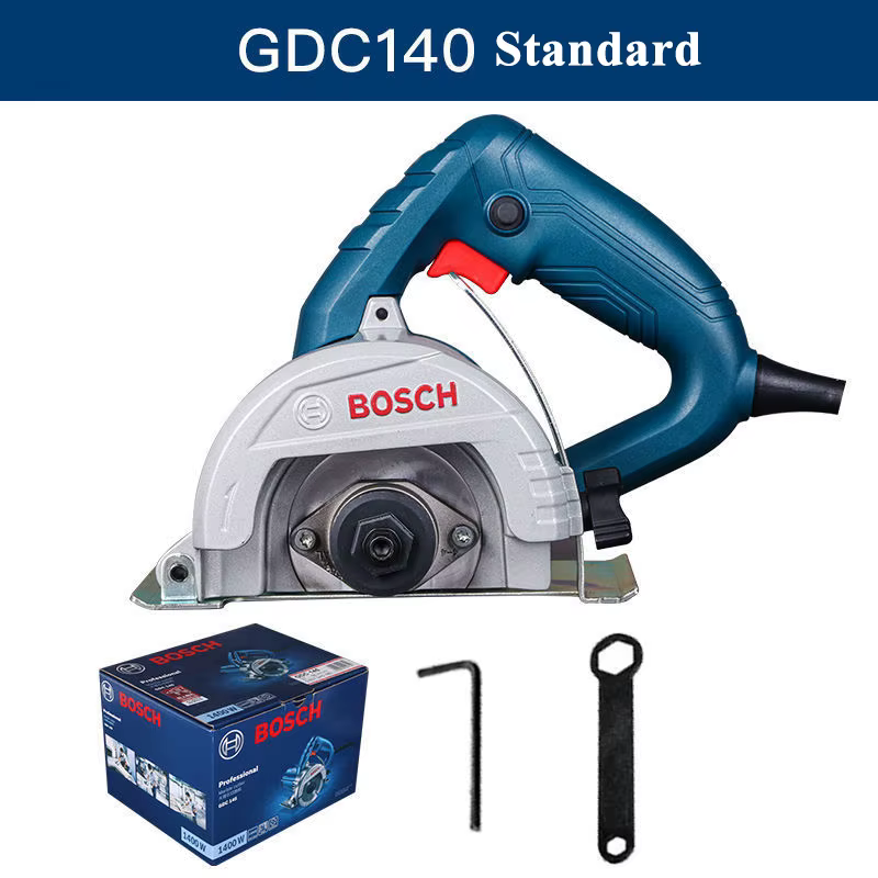 Bosch – scie à marbre Portable, GDC 140, Machine à rainurer, diamant, carrelage, pierre, haute puiss