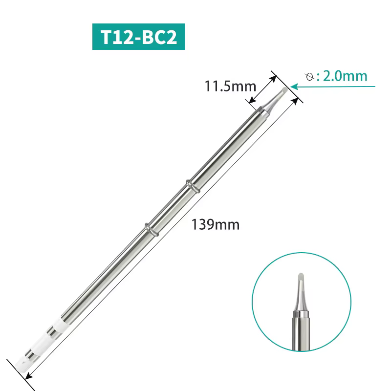 Nouveau T12-I BC2 BC3 ILS J02 JL02 D24 T12 Series remplacer les pointes de fer à souder pour Hakko f