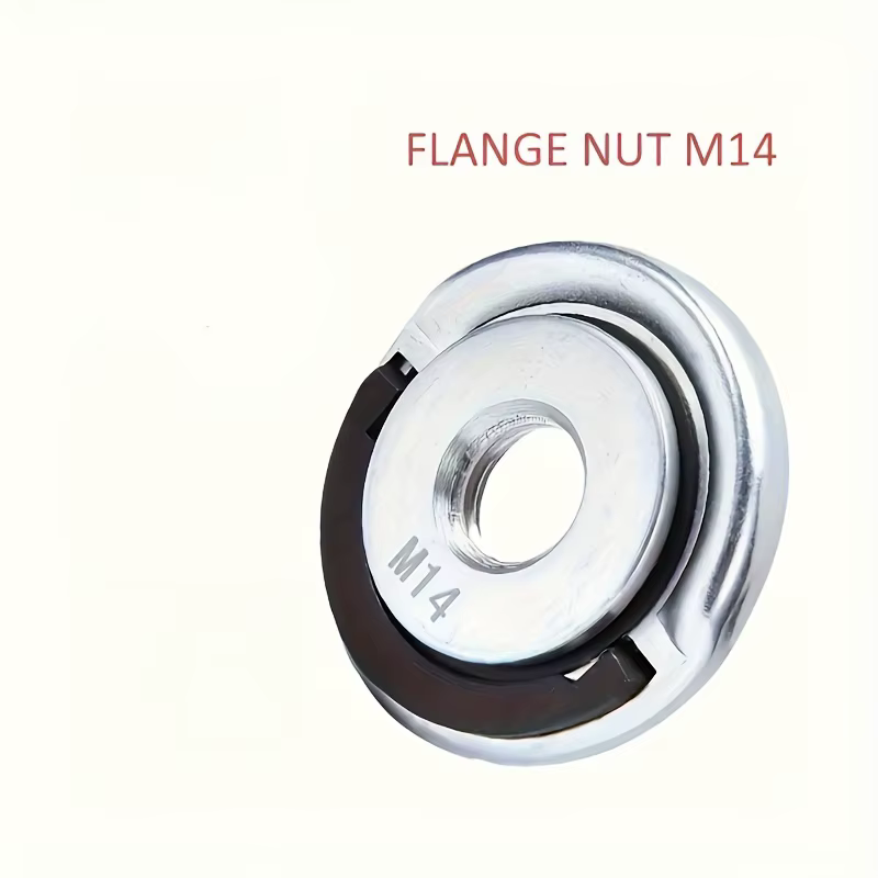 Écrou à bride à dégagement rapide M14 pour meuleuse d'angle, fixation rapide du disque de meulage