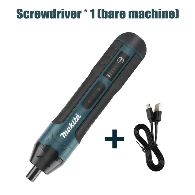 Tournevis électrique sans fil multifonction Makita, 1300 mAh, couple réglable, outils de réparation