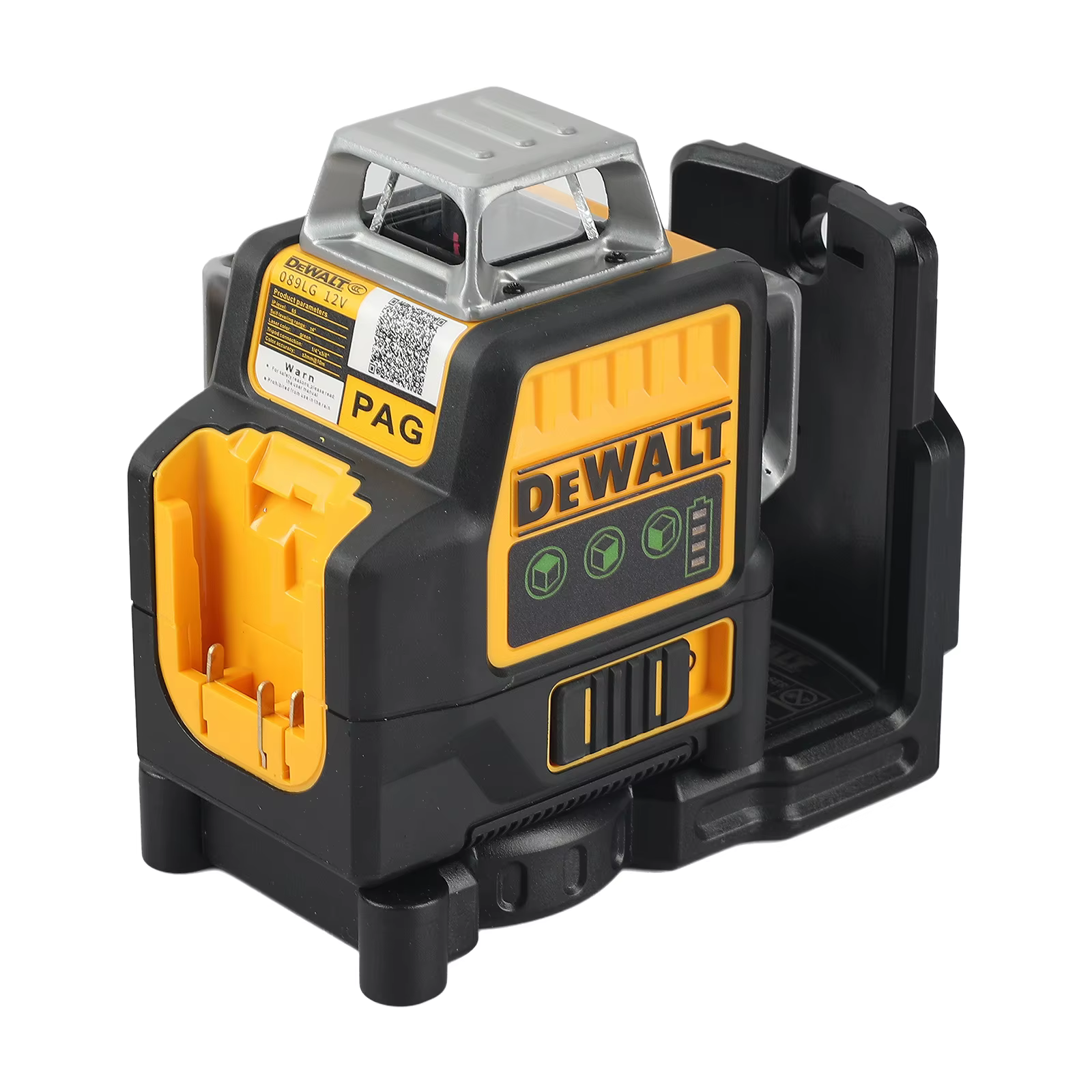 Niveau laser vert à batterie au lithium DEWALT DW089LG 2026 | 12 lignes, 3 côtés, 360 ° Horizont