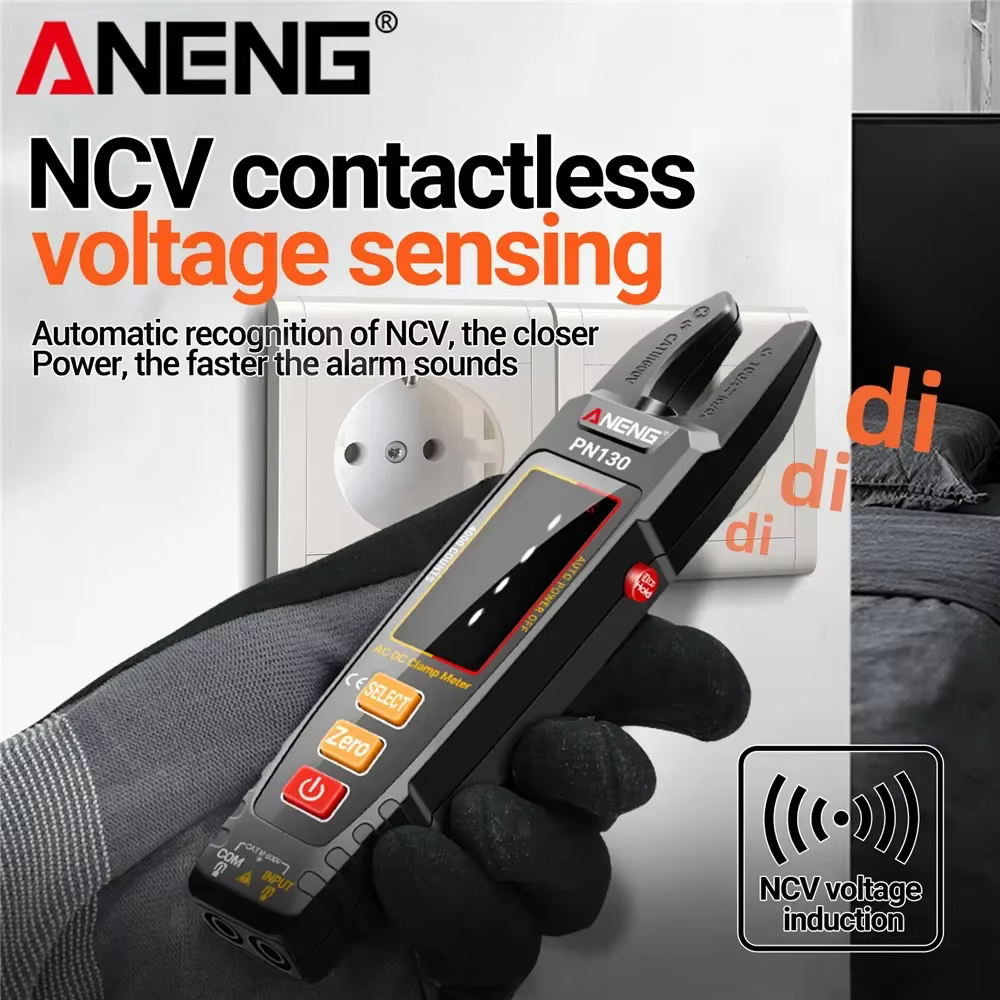 Pince multimètre numérique Intelligent ANENG 4000 points tension AC/DC courant portable capacité rés