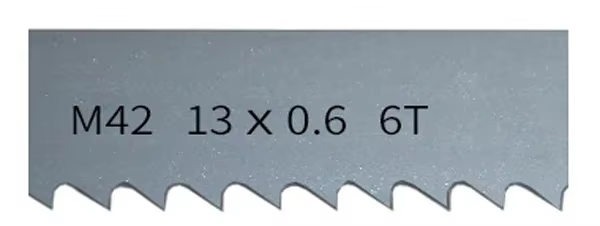 Lame de scie à ruban bimétallique 1440 1470 1511, 3 pièces, pour la coupe du métal M42 1440x13x0.6, 