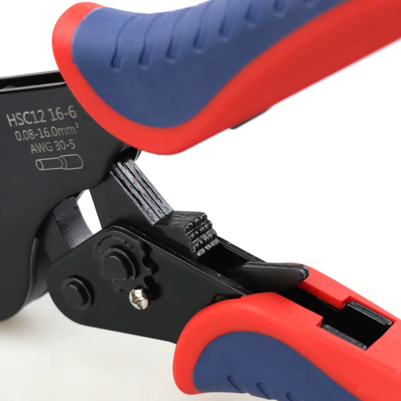 Outil de sertissage de virole HSC12 16-6, Mini pince à bornes tubulaires pour bornes de grande taill
