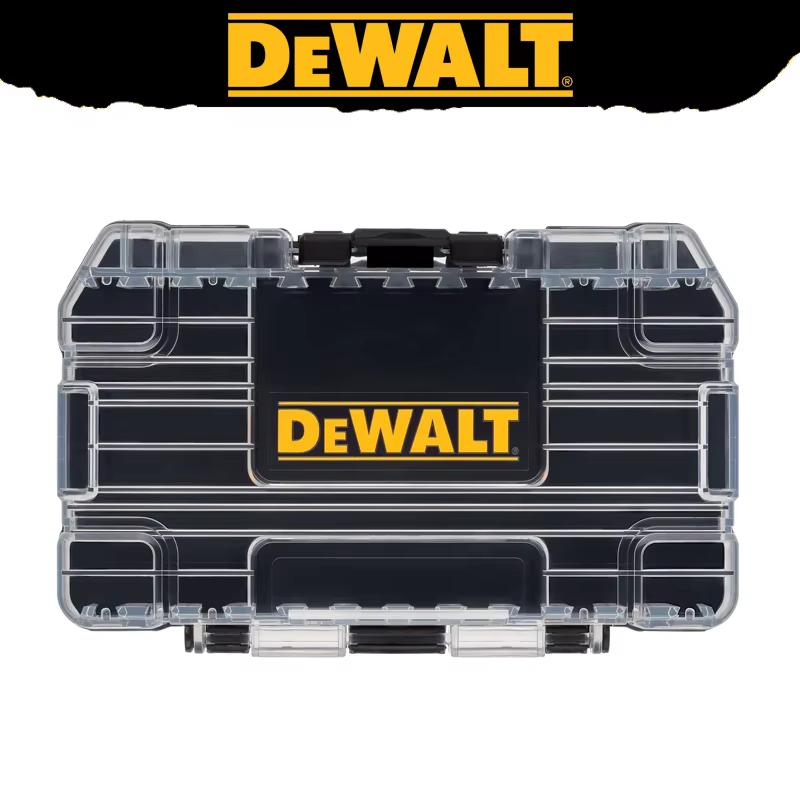 DEWALT TSTAK noir boîtier moyen Mini outil de rangement en plastique Portable Durable boîte à outils