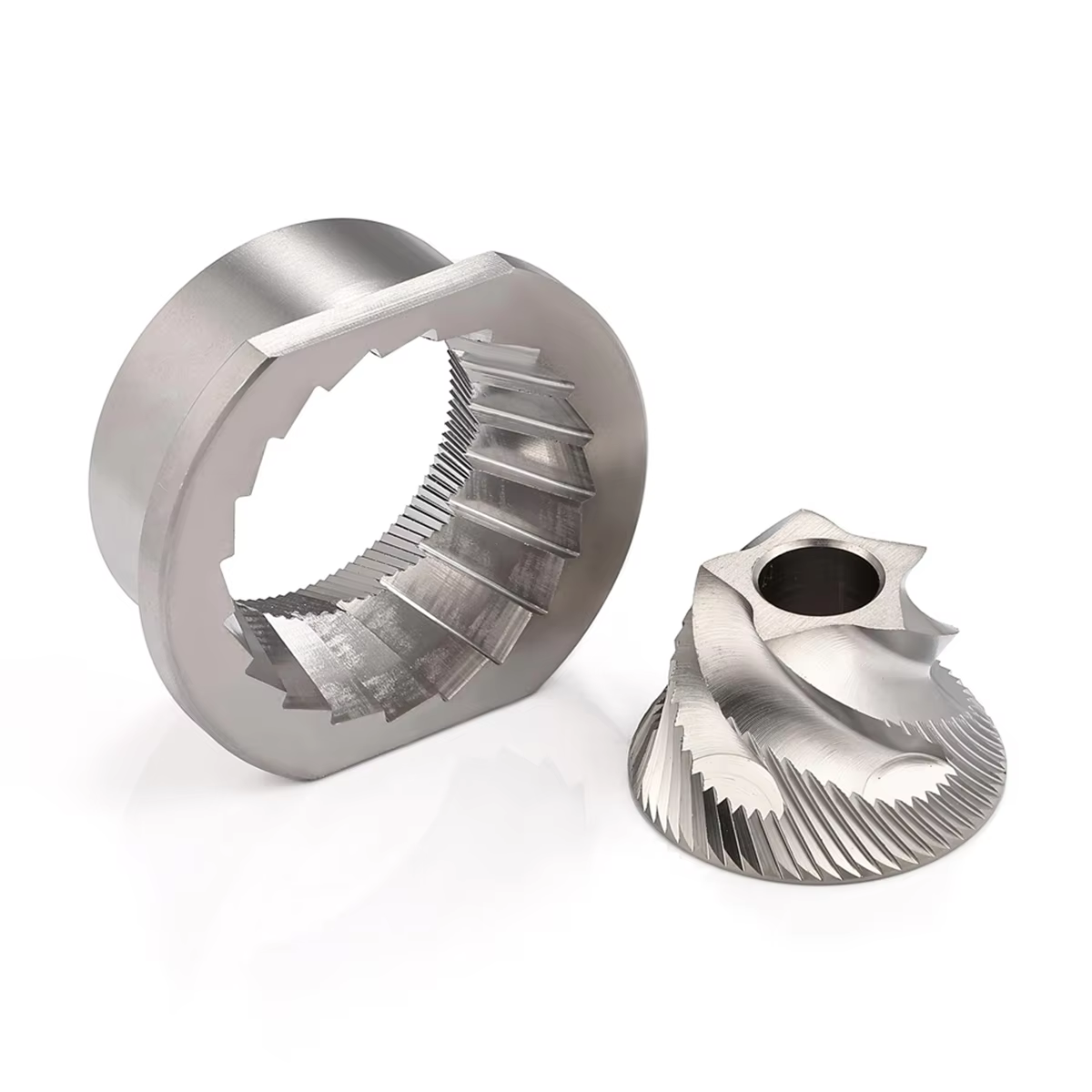 UTTG-ensemble de bavures de meuleuse conique de remplacement en acier inoxydable, accessoires de piè