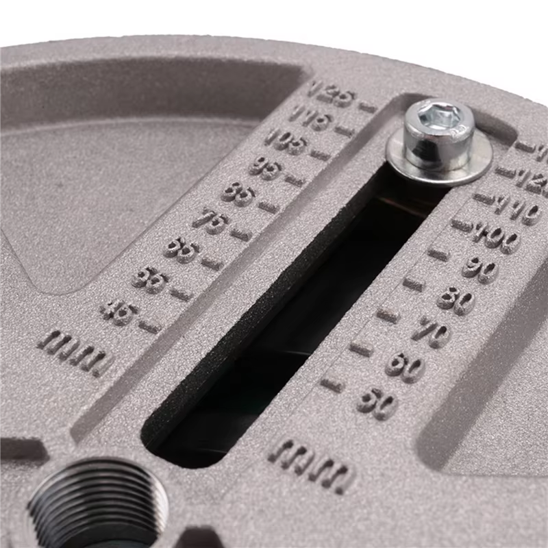 ABKJ-scie cloche réglable, outil de taille circulaire pour trous de forage en métal pour tuyaux d'ea