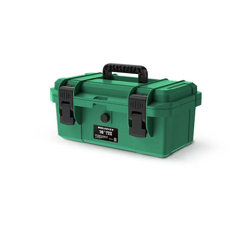 Valise en plastique rigide pour électriciens professionnels, boîte à outils de rangement pour mécani