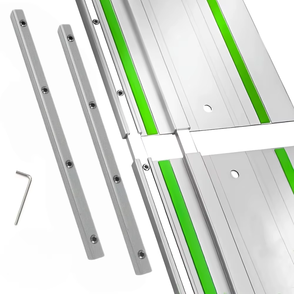 Construction robuste, jeu de connecteurs de Rail de guidage de scie sur rail-métal, aucun alimentati