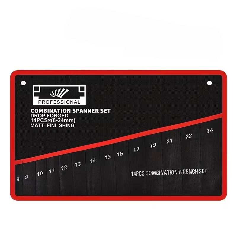 Organisateur d'outils à 14 poches. Sac de rangement pour clés durable avec poignée portable. Idéal p