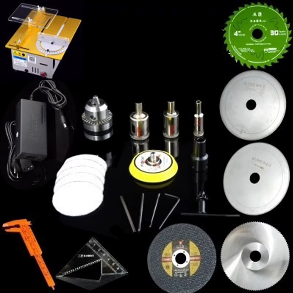 Ensemble de scies de Table multifonctions 12V-24V, Mini Machine de découpe de Jade pour le travail d