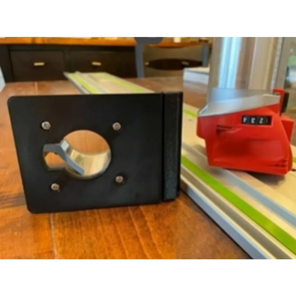 Adaptateur de rail de guidage pour machine à bois Milwaukee M18 2723-20 vers Festool/Makita (Routeur