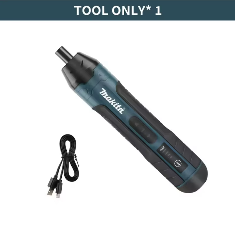 Tournevis électrique sans fil Makita, 1300 mAh, rechargeable, couple réglable, perceuse électrique m