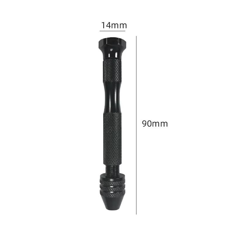 Mini perceuse à main avec jeu de forets de 0.3 à 3.2mm, outils rotatifs pour modèles, loisirs, brico