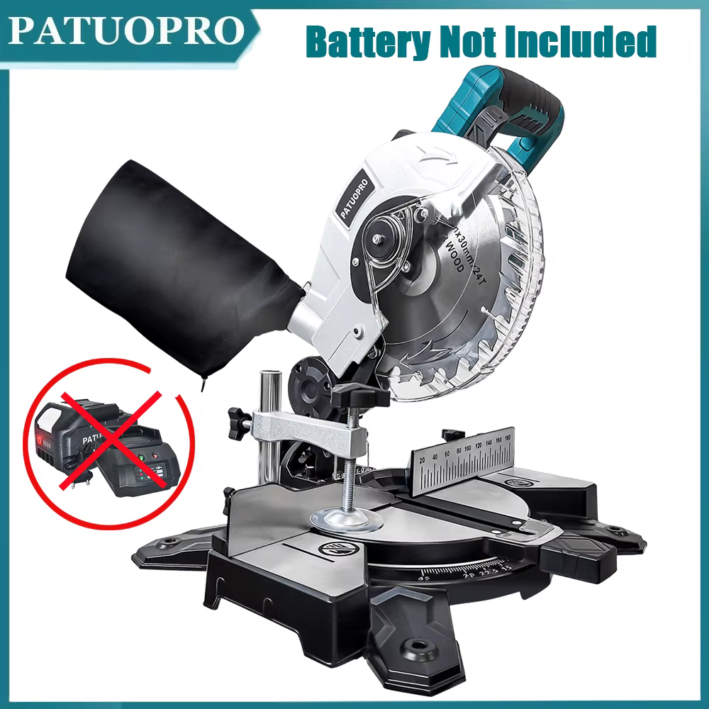 Makita – scie à onglet sans fil, Angle réglable, alimenté par batterie, Machine de découpe, métal, b