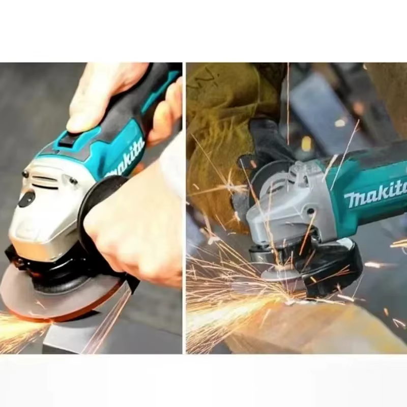 Makita DGA404 125mm/100mm meuleuse d'angle électrique au Lithium sans brosse Machine de découpe Rech