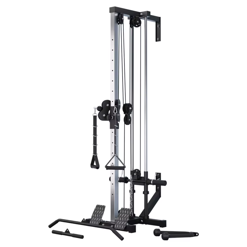 Équipement de gymnastique à domicile, Machine à mouche murale multifonction, Machine à tirer Lat à p