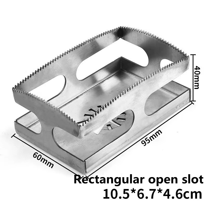 Découpeur de fente carré de travail de calcul, rainurage, outil de boîte WisureWire polyvalent, DONM