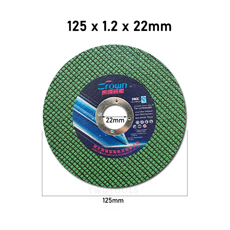 5-25 pièces 125/ 150/ 180mm disque de coupe en métal meuleuse d'angle meules en acier inoxydable rou